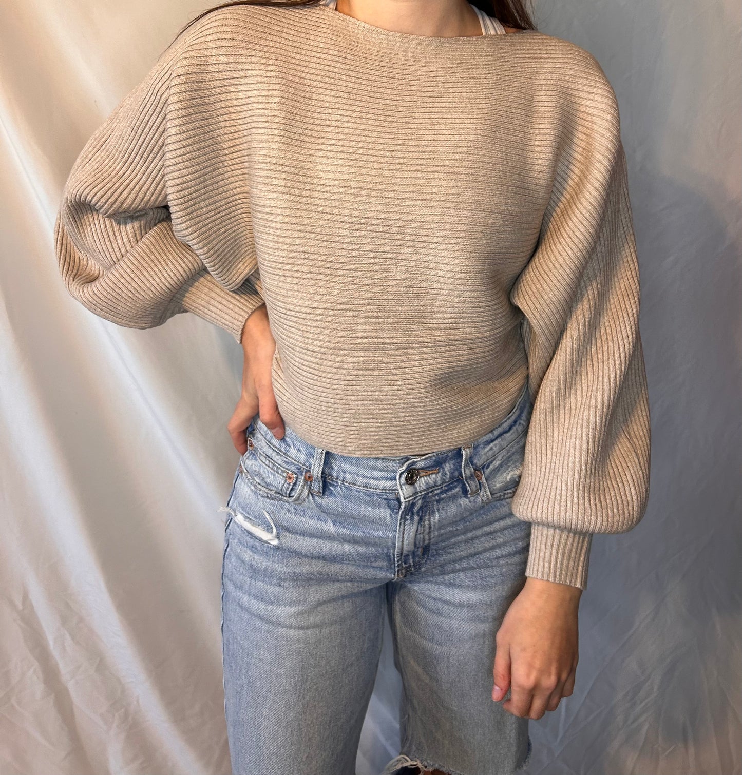 Zenana Boat Neck Sweater